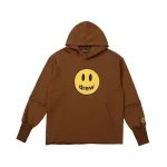 Drew Hoodie Brown Vintage Paneled Sleeves - Image 3
