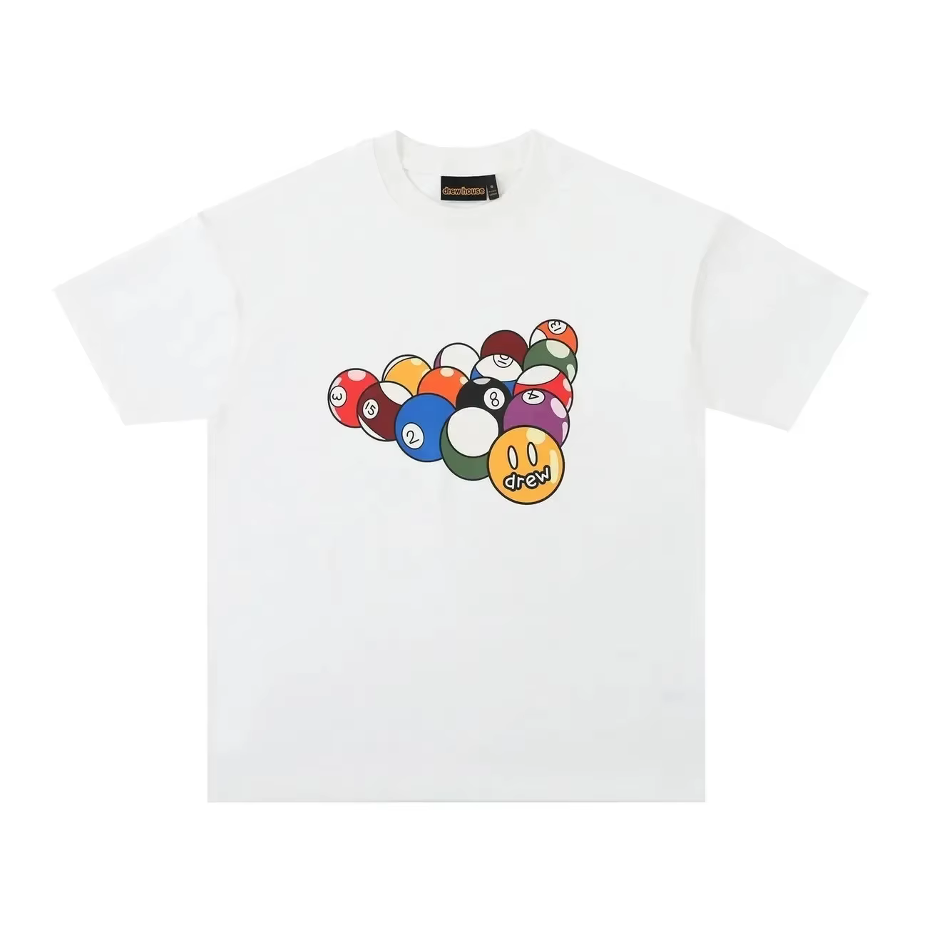 Drew-House-Billiards-Smiley-Shirt Drew House Billiards Smiley Shirt